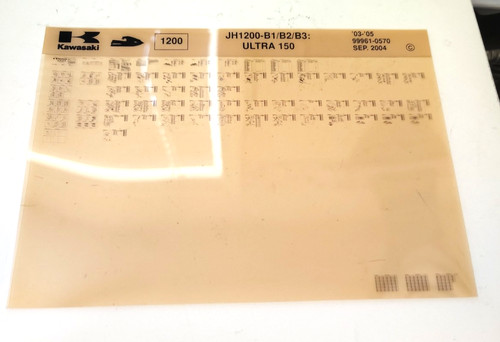 Kawasaki microfiche 99961 0570 - kawasaki,